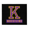 Kearney High School Wrestling Throw Blanket 50 x 60