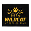 Wildcat Wrestling Club  Throw Blanket 50 x 60