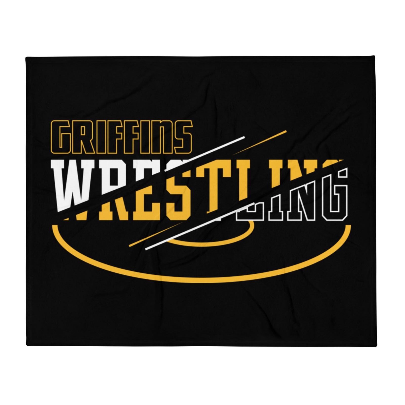 Winnetonka High School Wrestling Throw Blanket 50 x 60