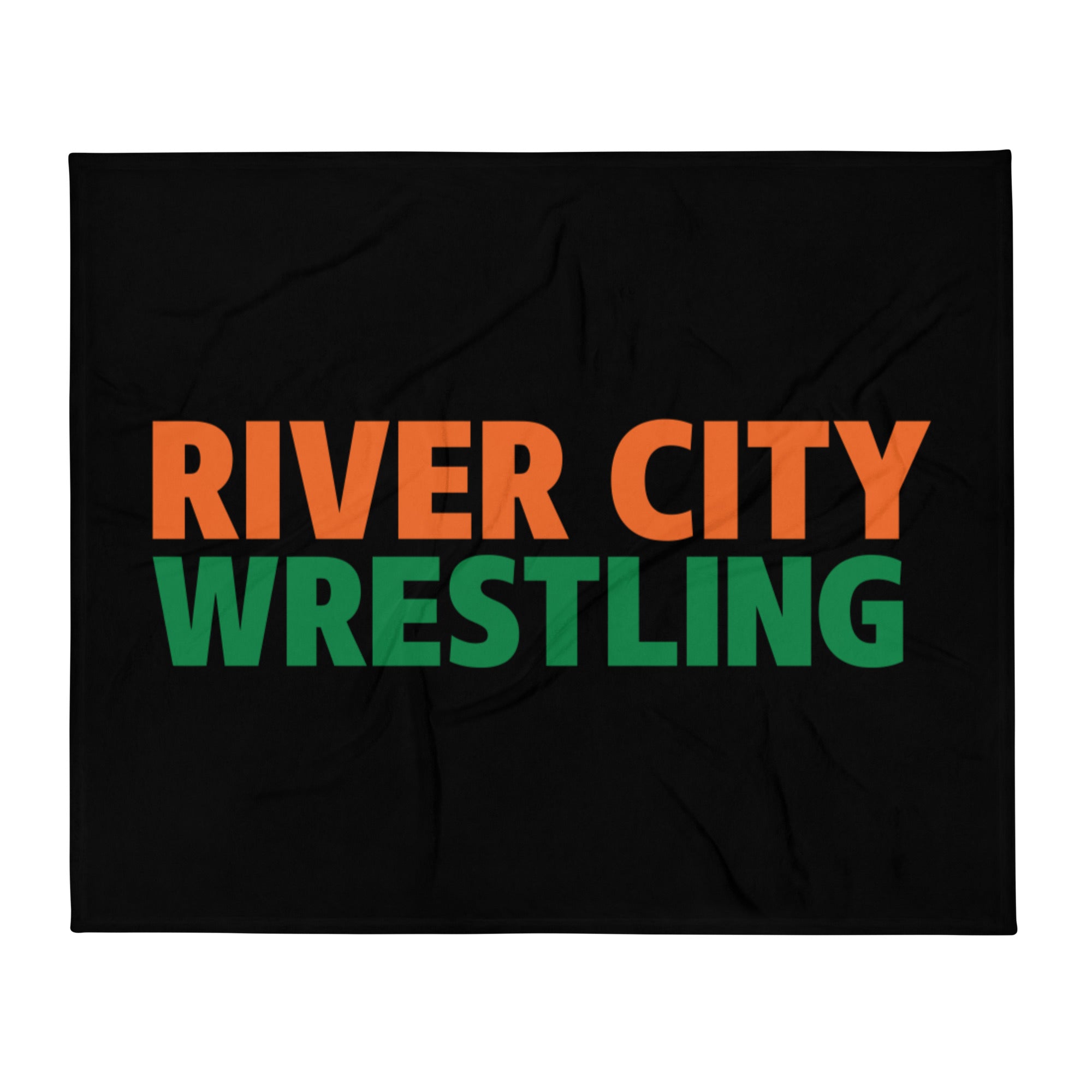 River City Wrestling Club Fall 2022 Throw Blanket 50 x 60