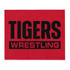 Plattsburg High School Wrestling Throw Blanket 50 x 60