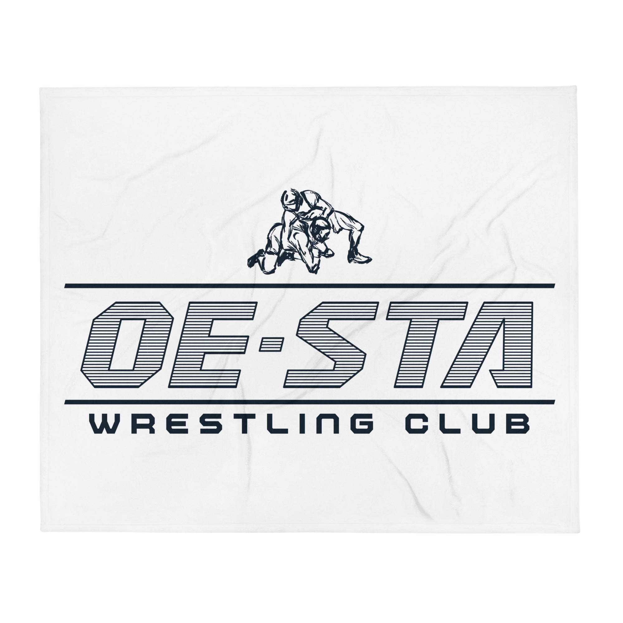 OE-STA Wrestling Club Throw Blanket