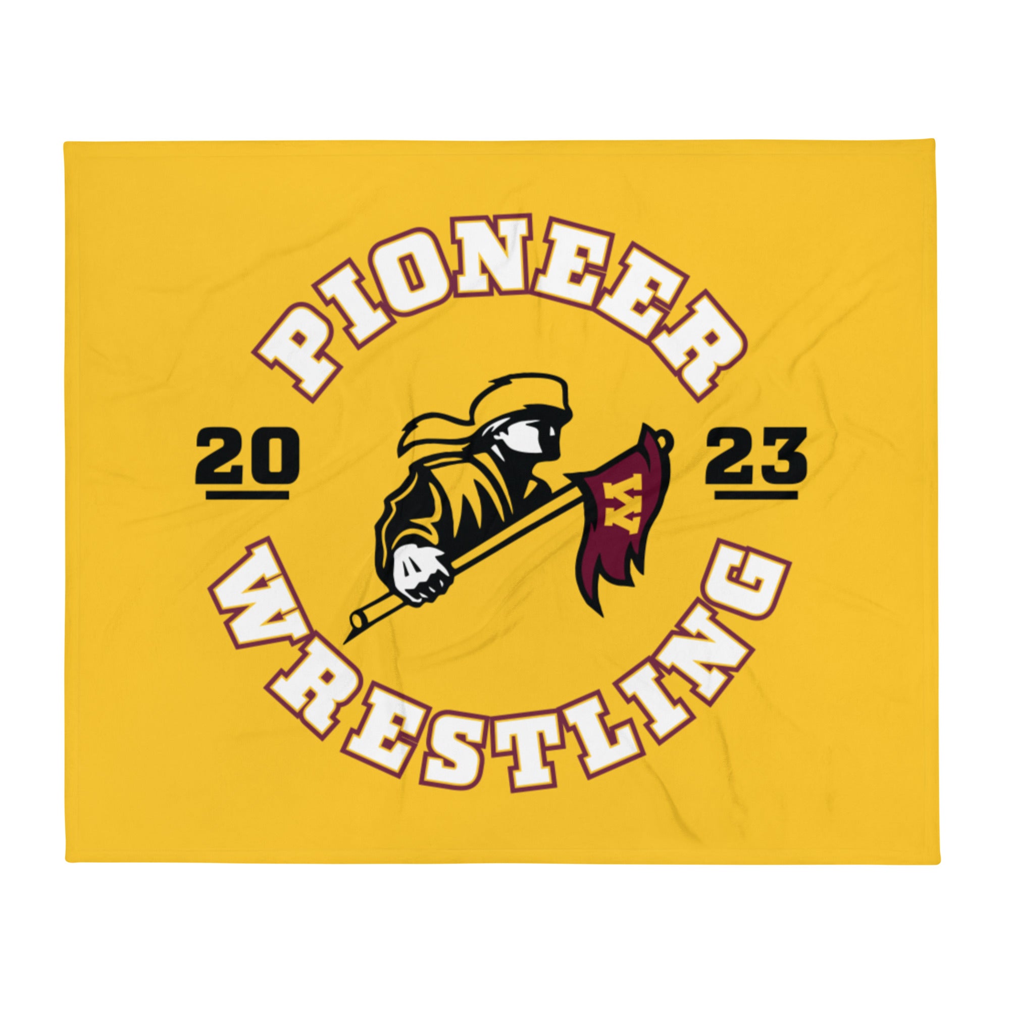 Wichita West High School Wrestling Throw Blanket 50 x 60
