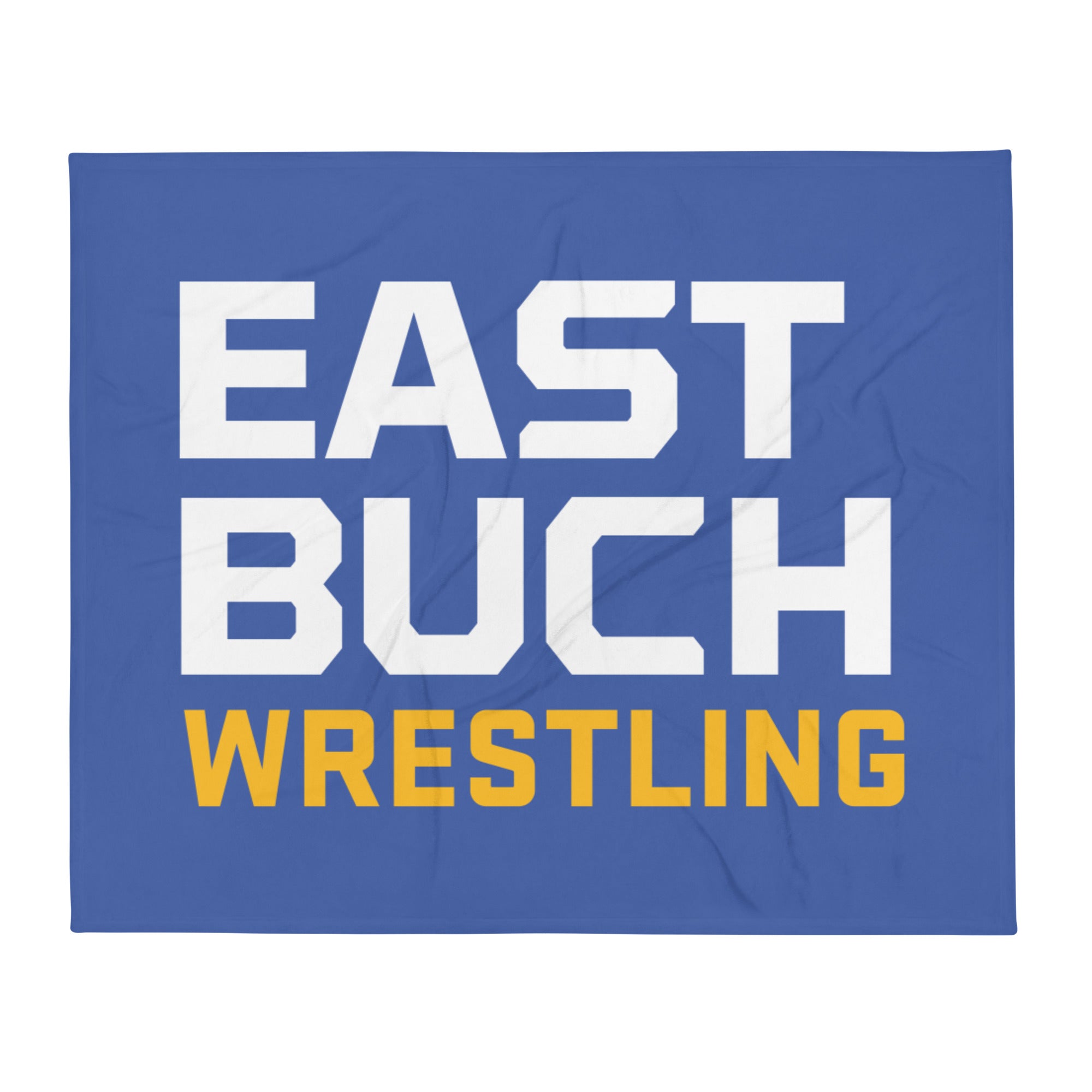 East Buchanan Wrestling Throw Blanket 50 x 60