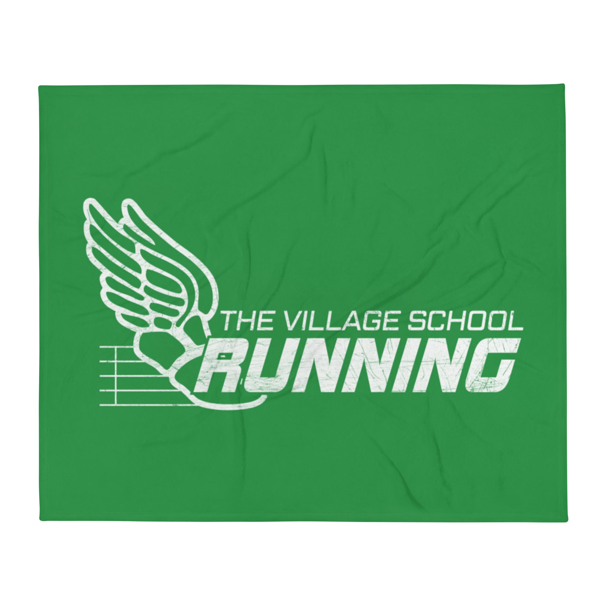 The Village School Running Throw Blanket 50 x 60