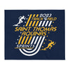 Saint Thomas Aquinas Track & Field Sprints Throw Blanket 50 x 60