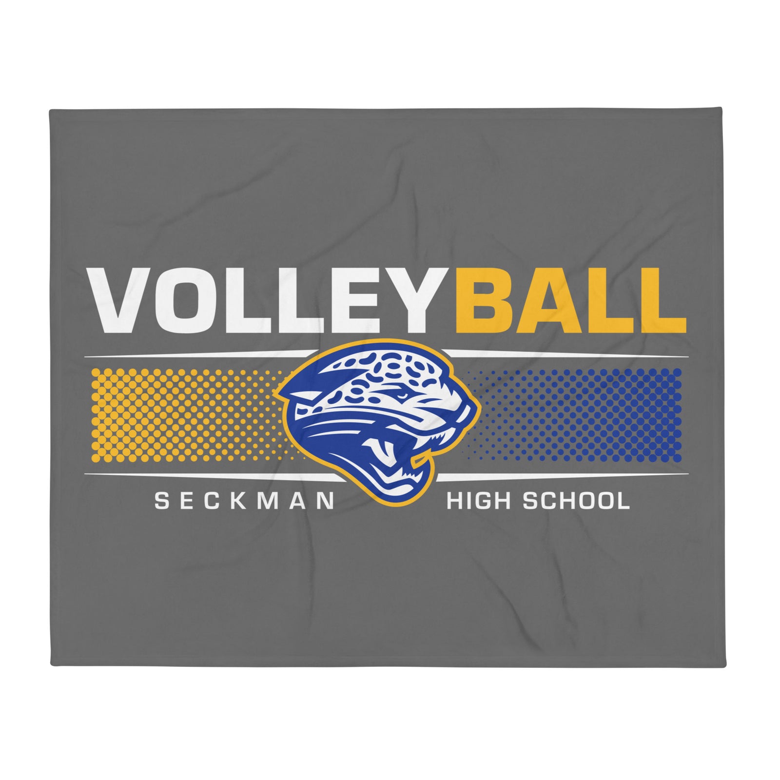 Seckman Volleyball Throw Blanket 50 x 60