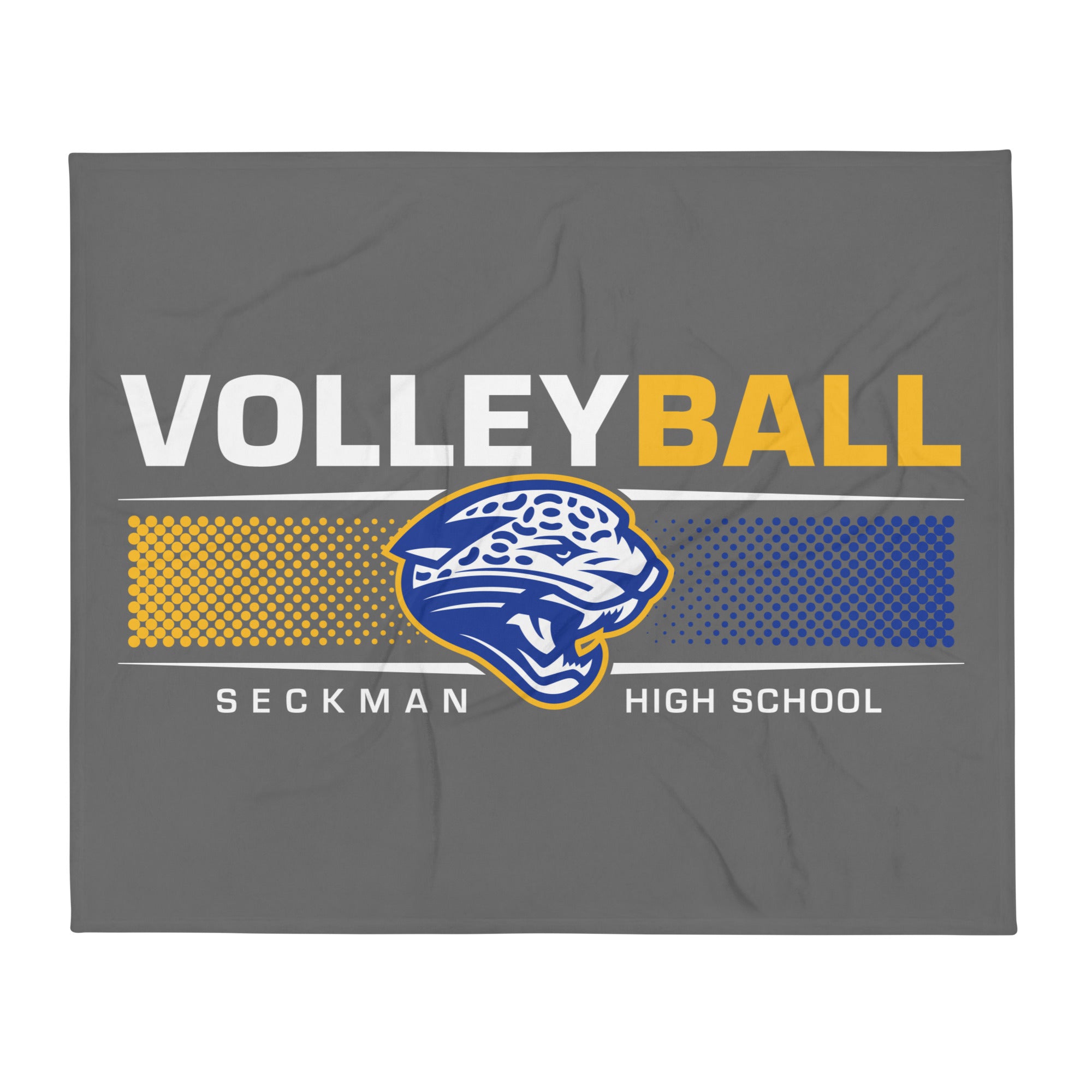 Seckman Volleyball Throw Blanket 50 x 60