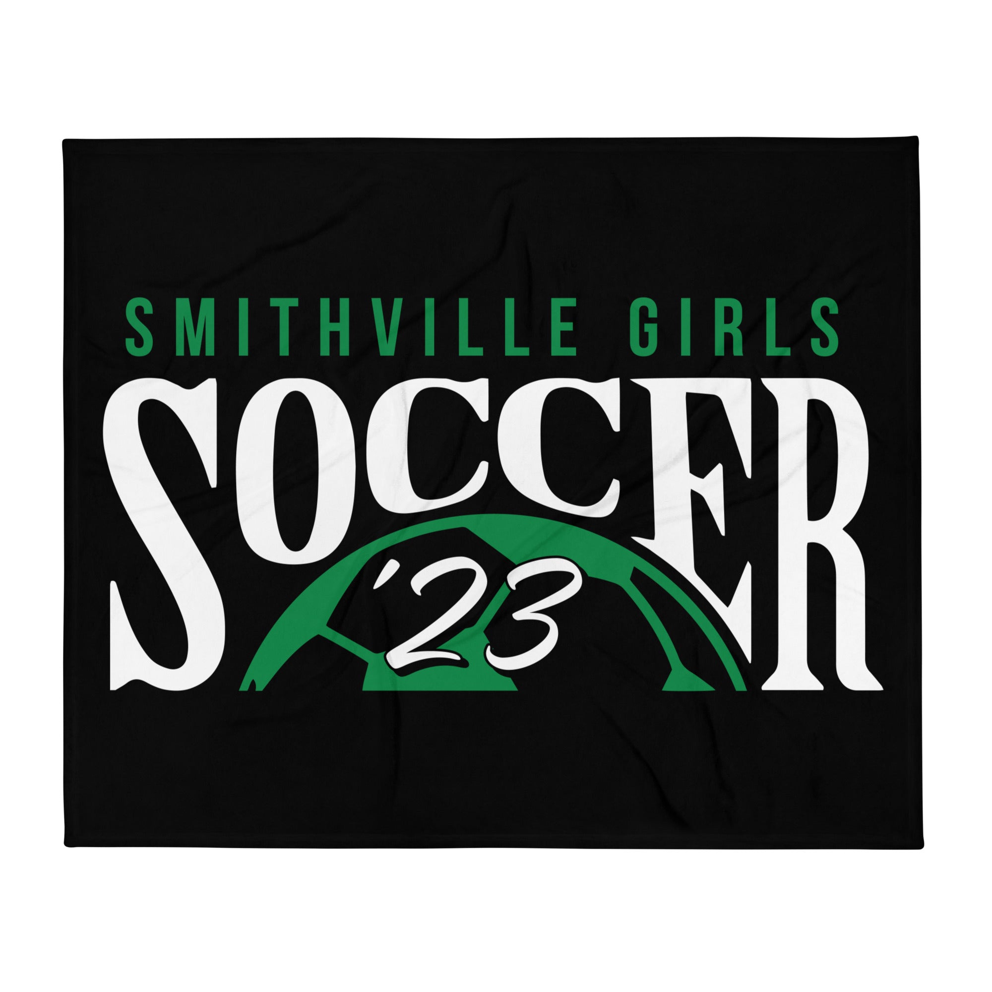 Smithville Girls Soccer '23 Throw Blanket