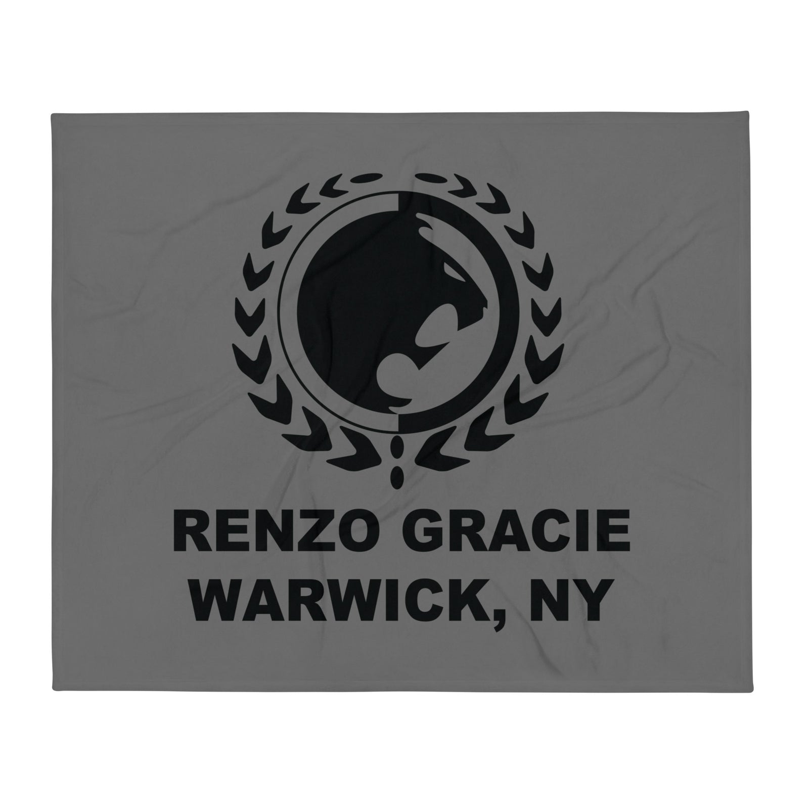 Renzo Gracie Jiu-Jitsu Throw Blanket 50 x 60