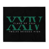 Twelve Bridges Class of 2024 Throw Blanket 50 x 60