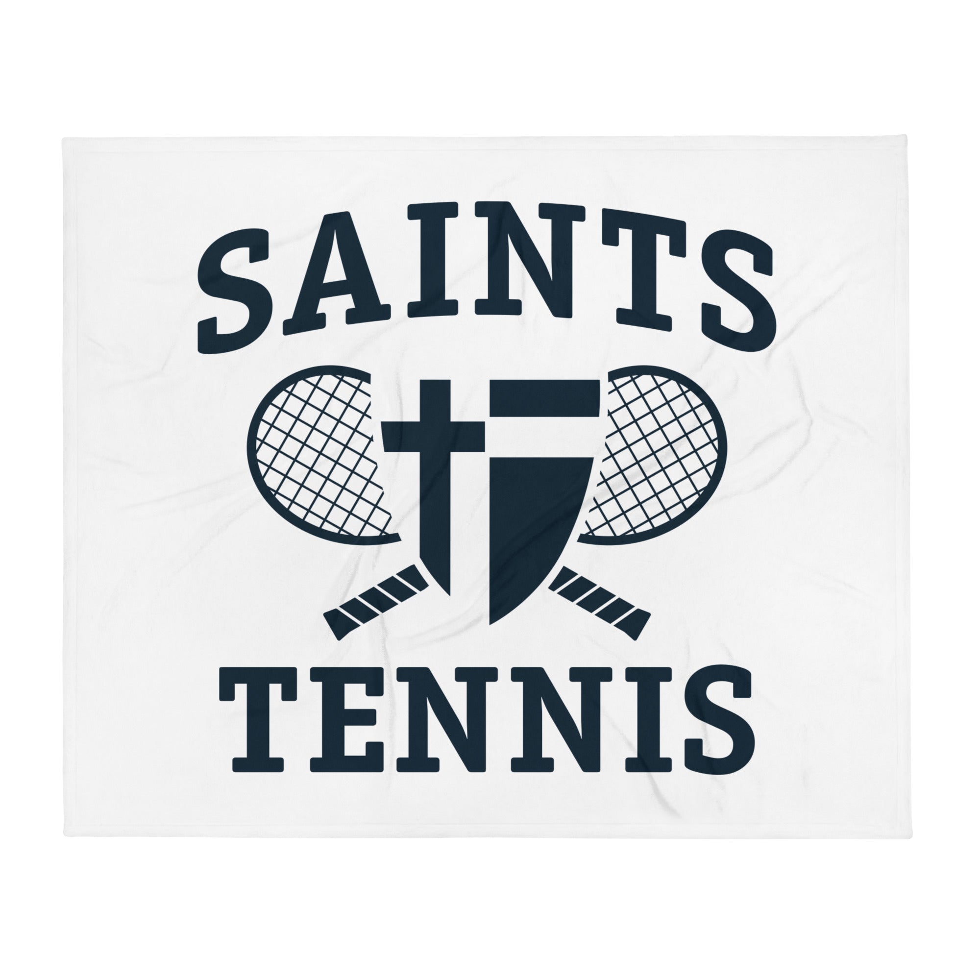Saint Thomas Aquinas Tennis Throw Blanket 50 x 60
