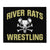 River Rats Wrestling Throw Blanket