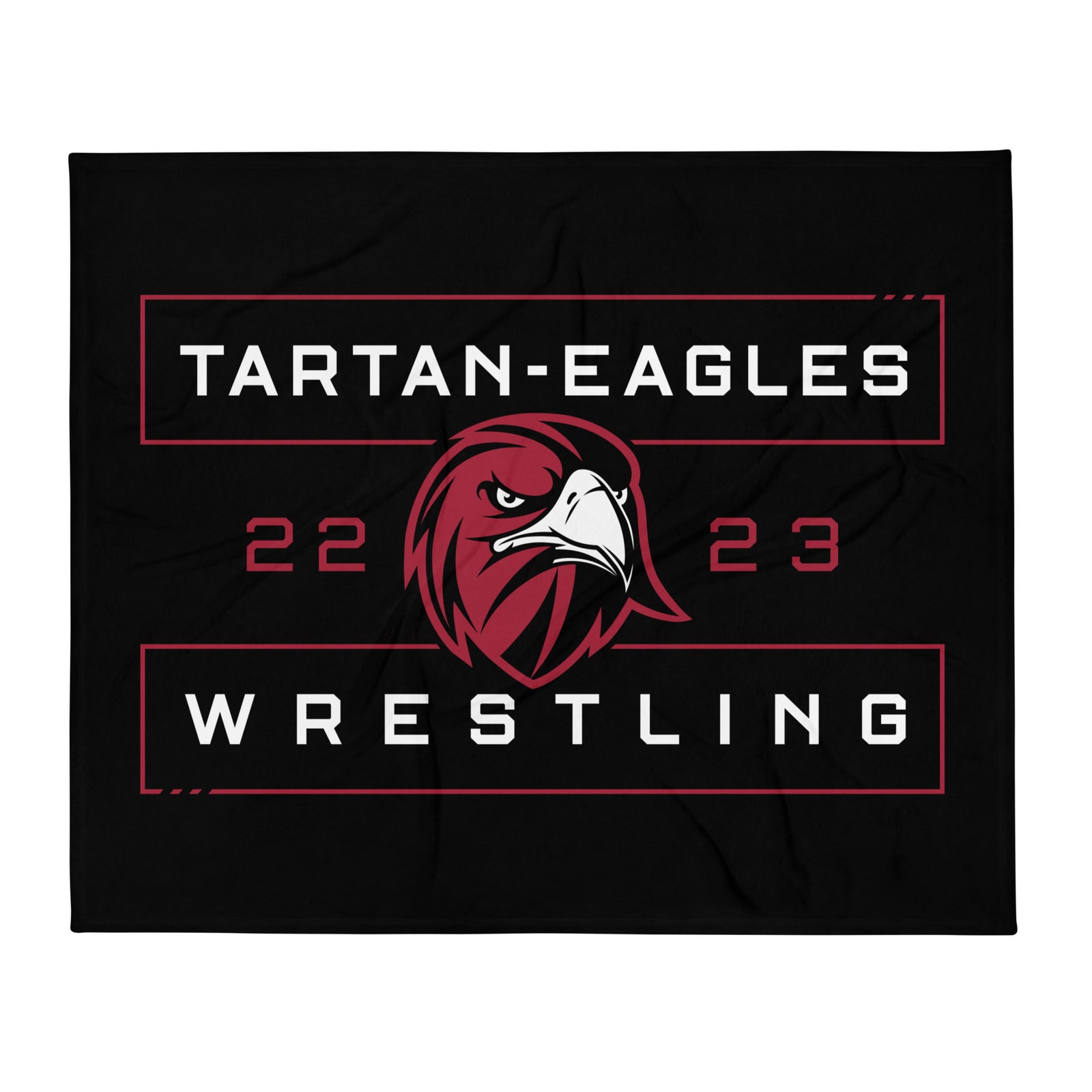 Scotia-Galway Wrestling Throw Blanket 50 x 60