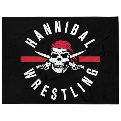 Hannibal Wrestling  Throw Blanket