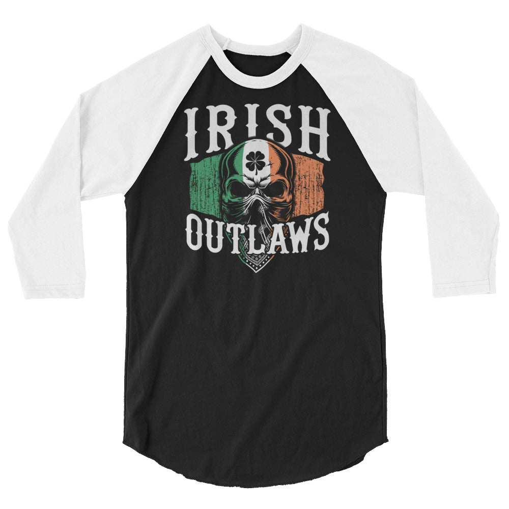 Irish Outlaws 3/4 Sleeve Raglan Shirt