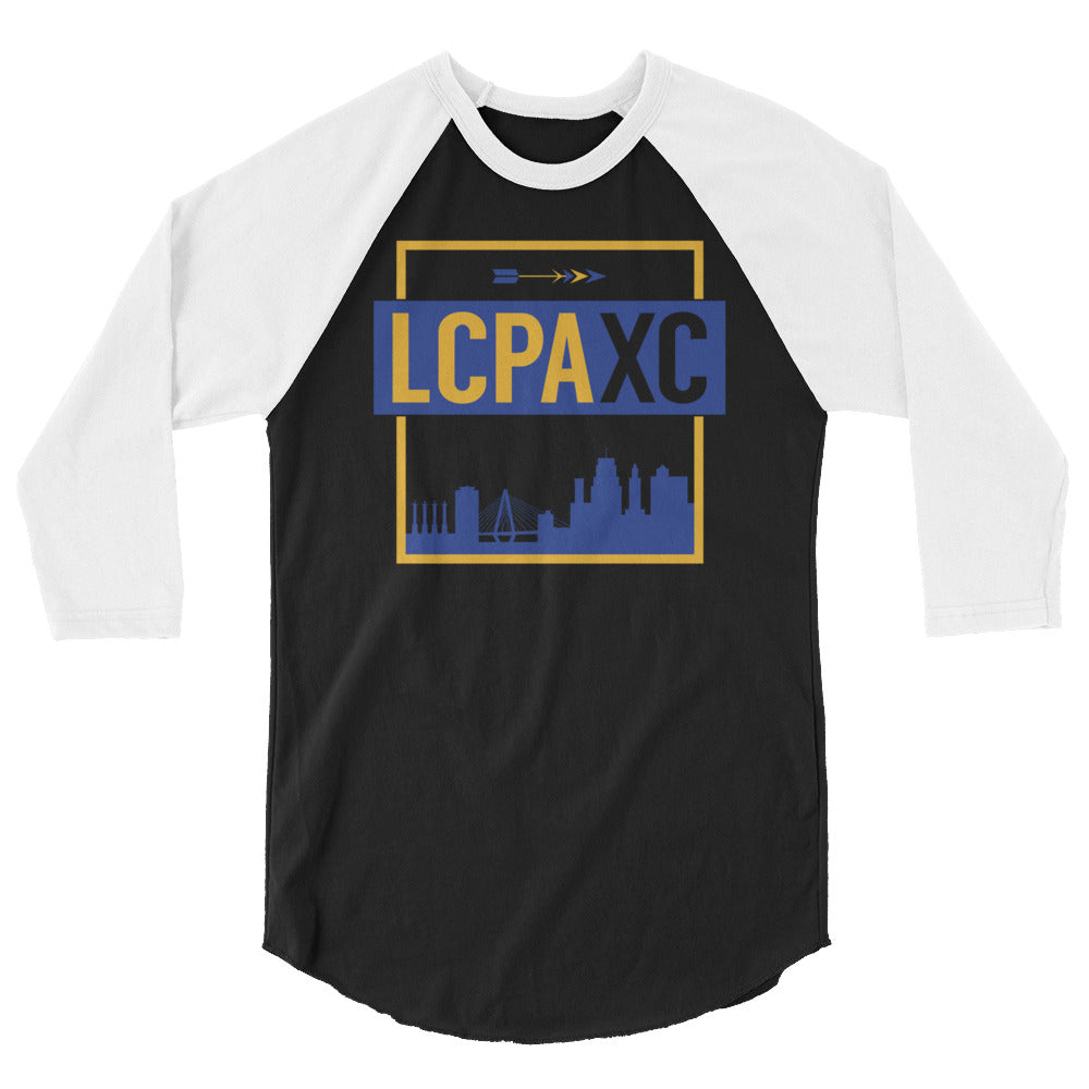 LCPA Cross Country Unisex 3/4 Sleeve Raglan Shirt