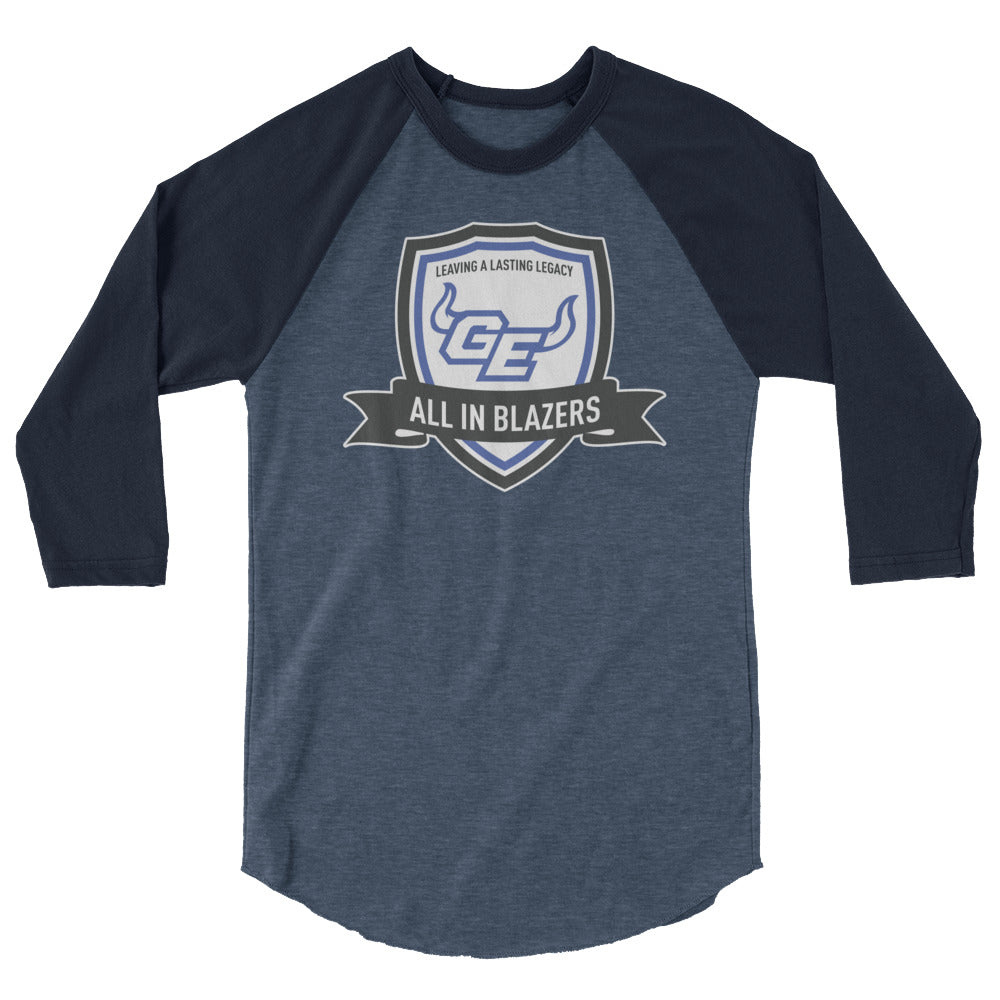 Gardner Edgerton High School 3/4 Sleeve Raglan Shirt