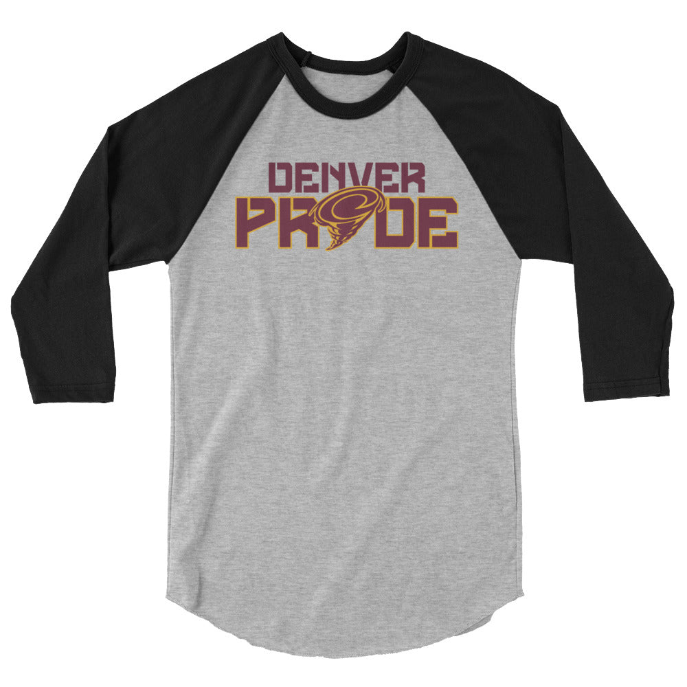 Denver Pride 3/4 Sleeve Raglan Shirt