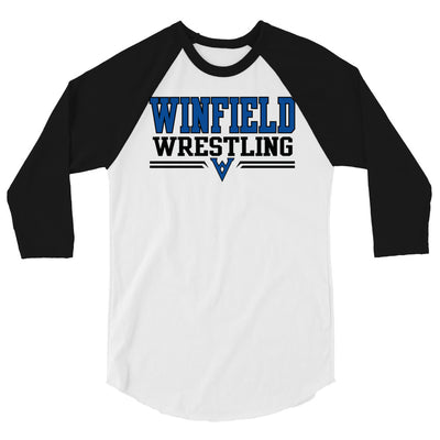 Winfield Wrestling 3/4 Sleeve Raglan Shirt