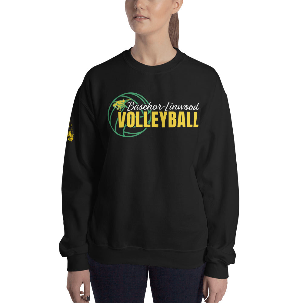 Basehor-Linwood Volleyball (with sleeve) Unisex Sweatshirt