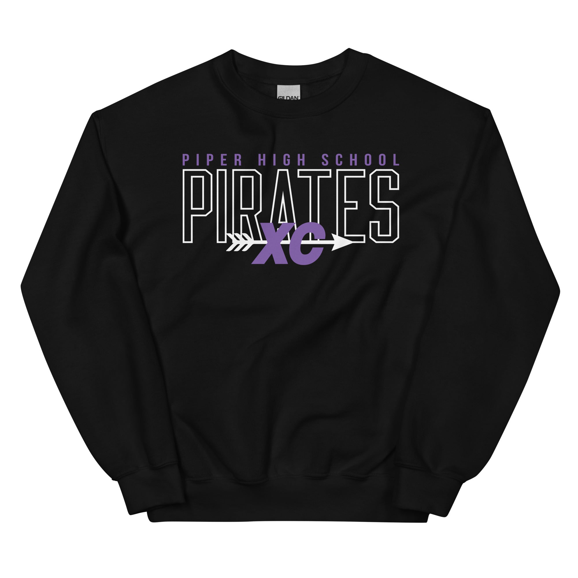 Piper High School Pirates XC Unisex Sweatshirt