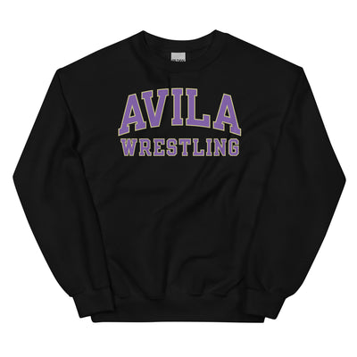 Avila Wrestling Arch Design Crewneck Sweatshirt