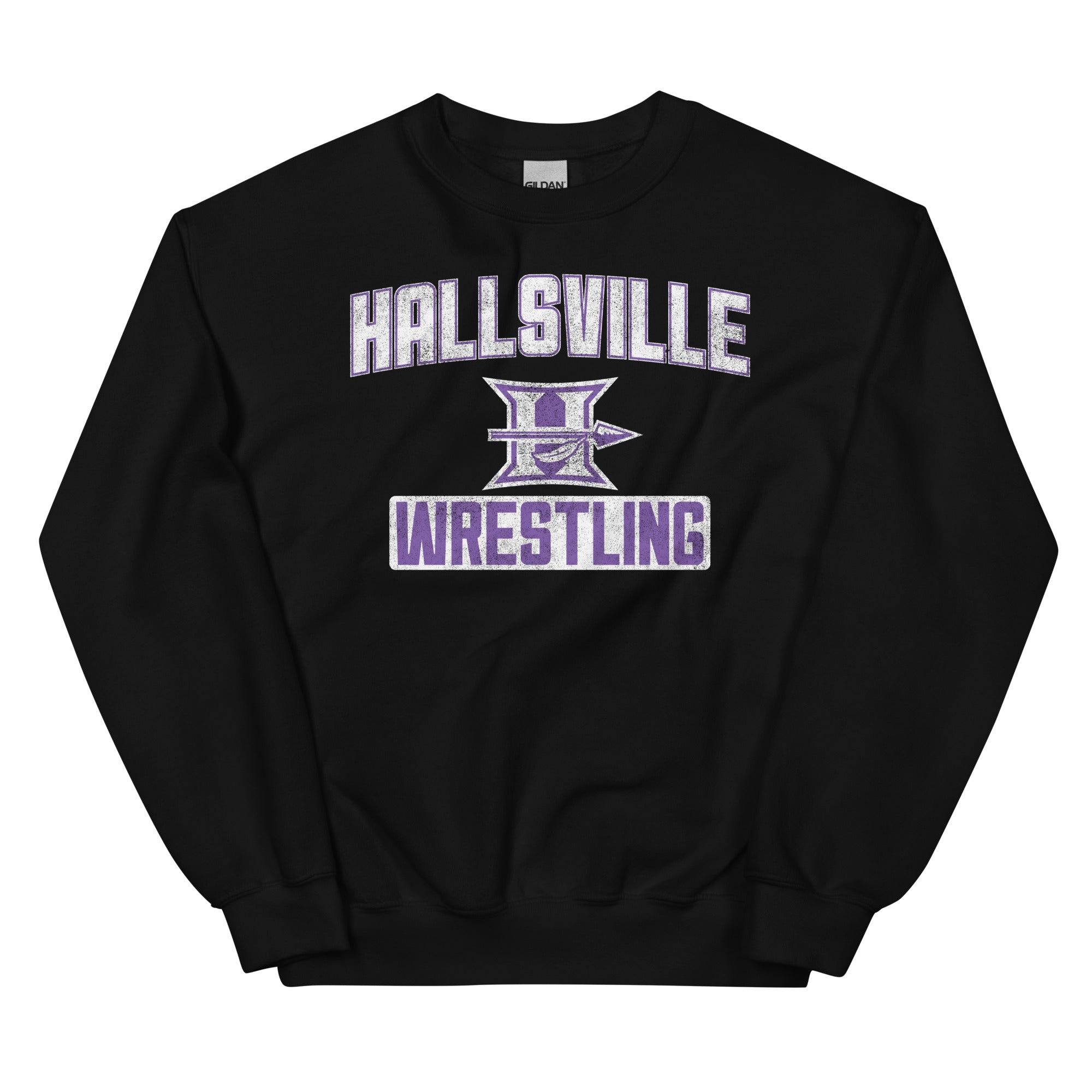Hallsville Wrestling Crewneck Sweatshirt