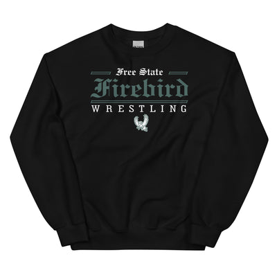 Lawrence Free State Wrestling Unisex Crew Neck Sweatshirt