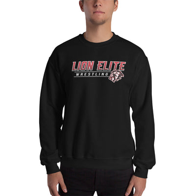 Lion Elite Wrestling Unisex Crew Neck Sweatshirt