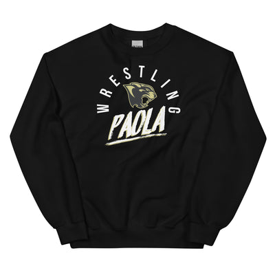 Paola Wrestling Unisex Crew Neck Sweatshirt