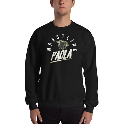 Paola Wrestling Unisex Crew Neck Sweatshirt