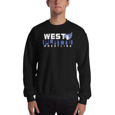 West Platte High School Wrestling Unisex Crew Neck Sweatshirt