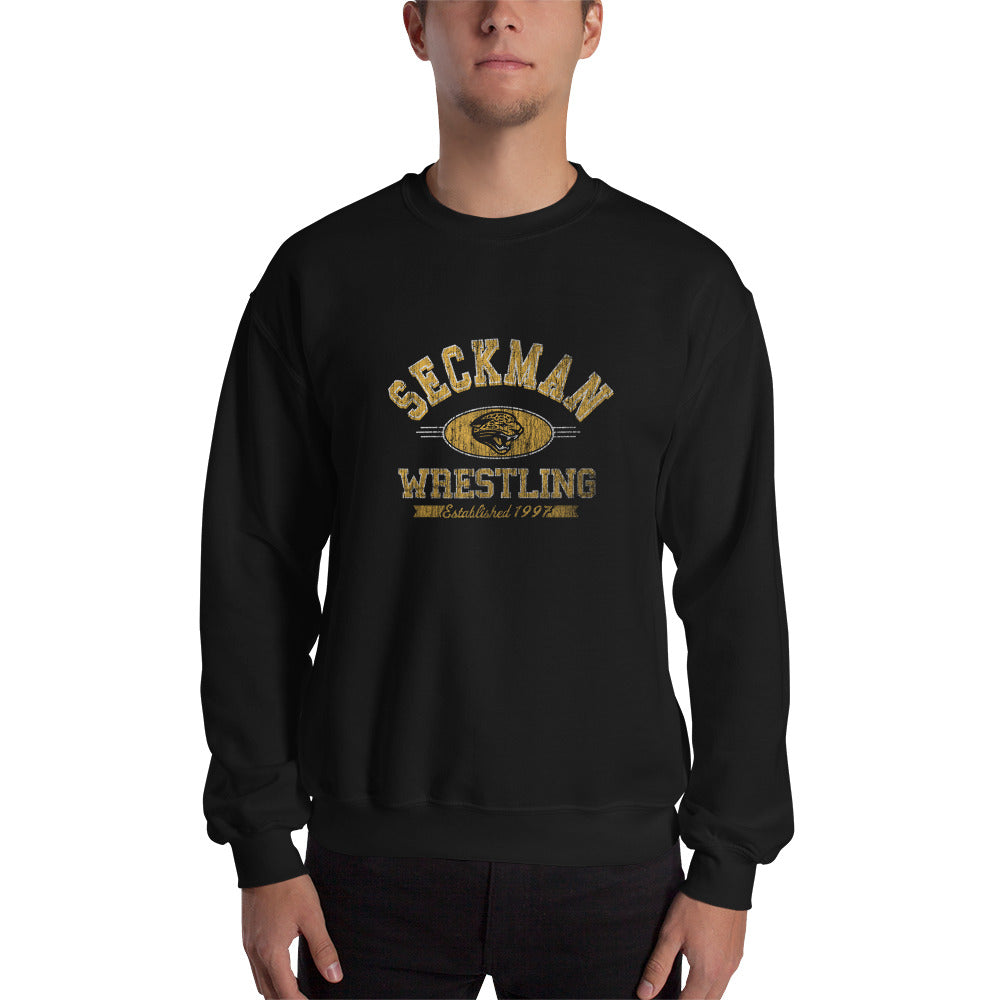 Seckman Wrestling Mens Long Sleeve Shirt - Blue Chip Athletic