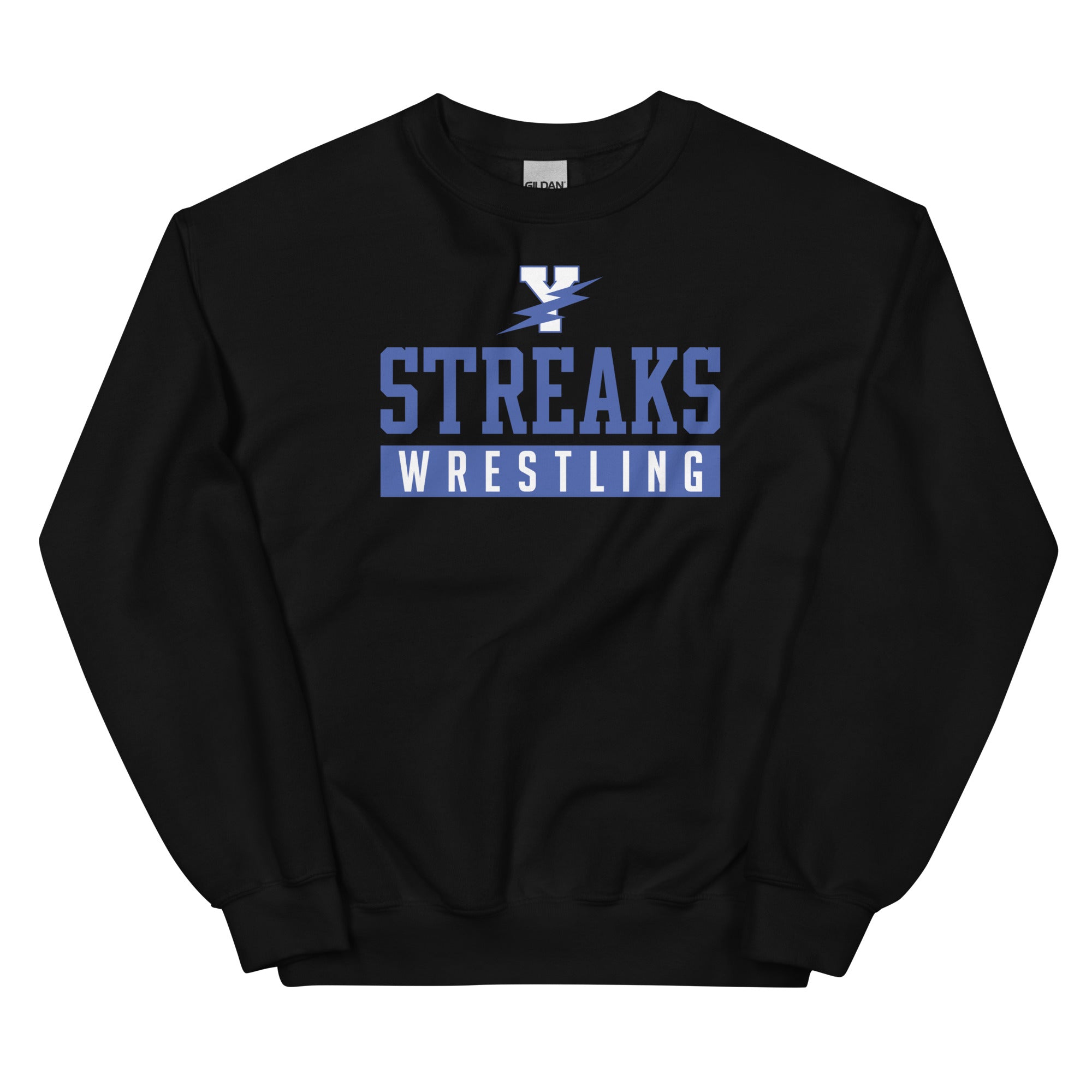 Streaks Wrestling  Unisex Crew Neck Sweatshirt