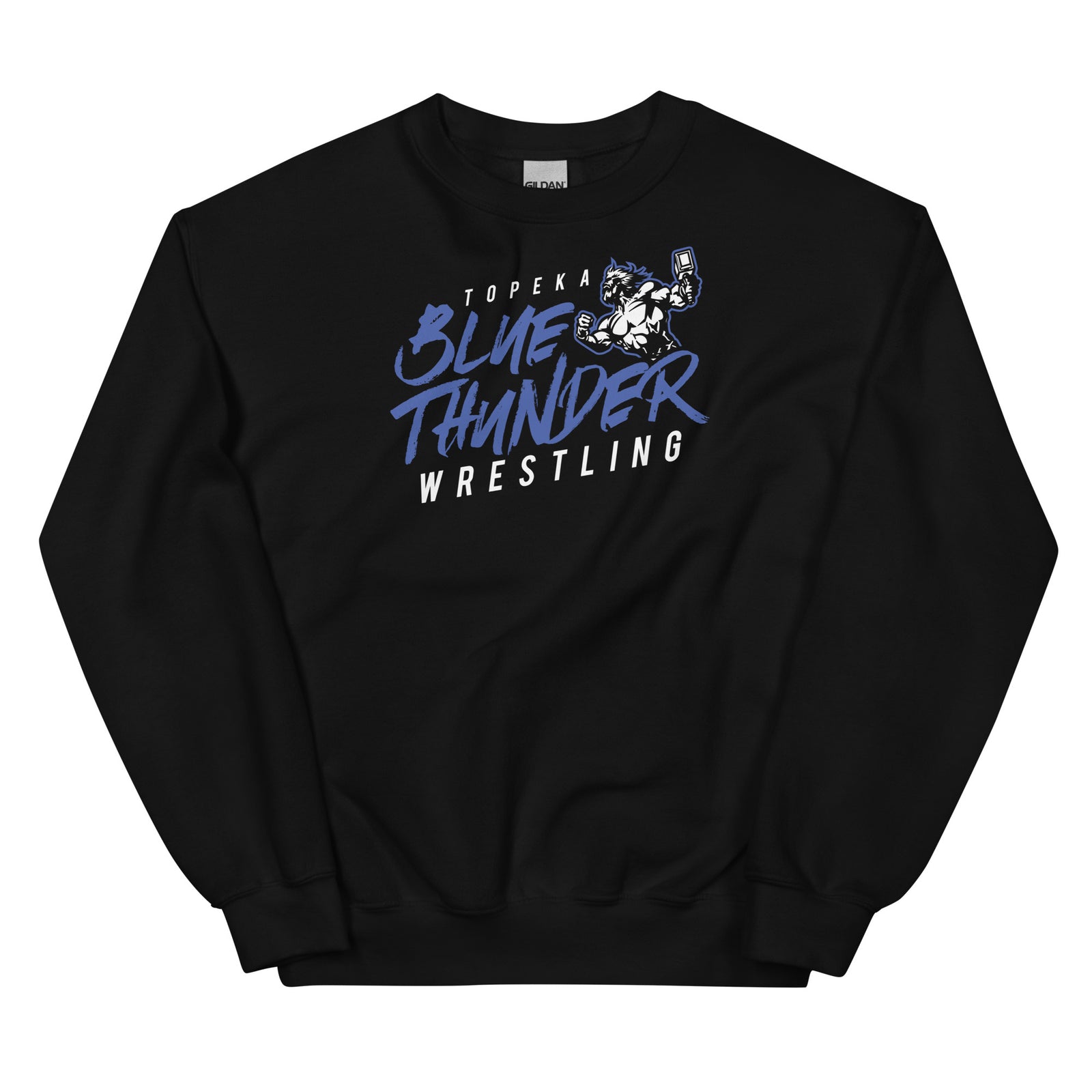 Topeka Blue Thunder Unisex Crew Neck Sweatshirt