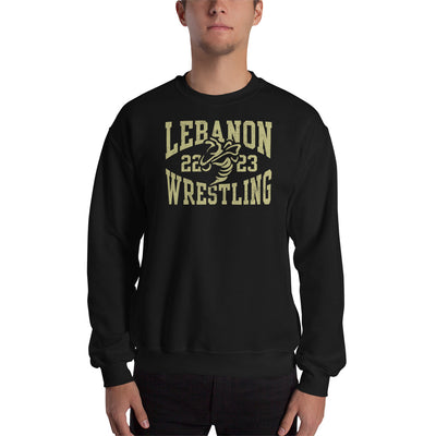 Lebanon Jackets Wrestling Unisex Crew Neck Sweatshirt