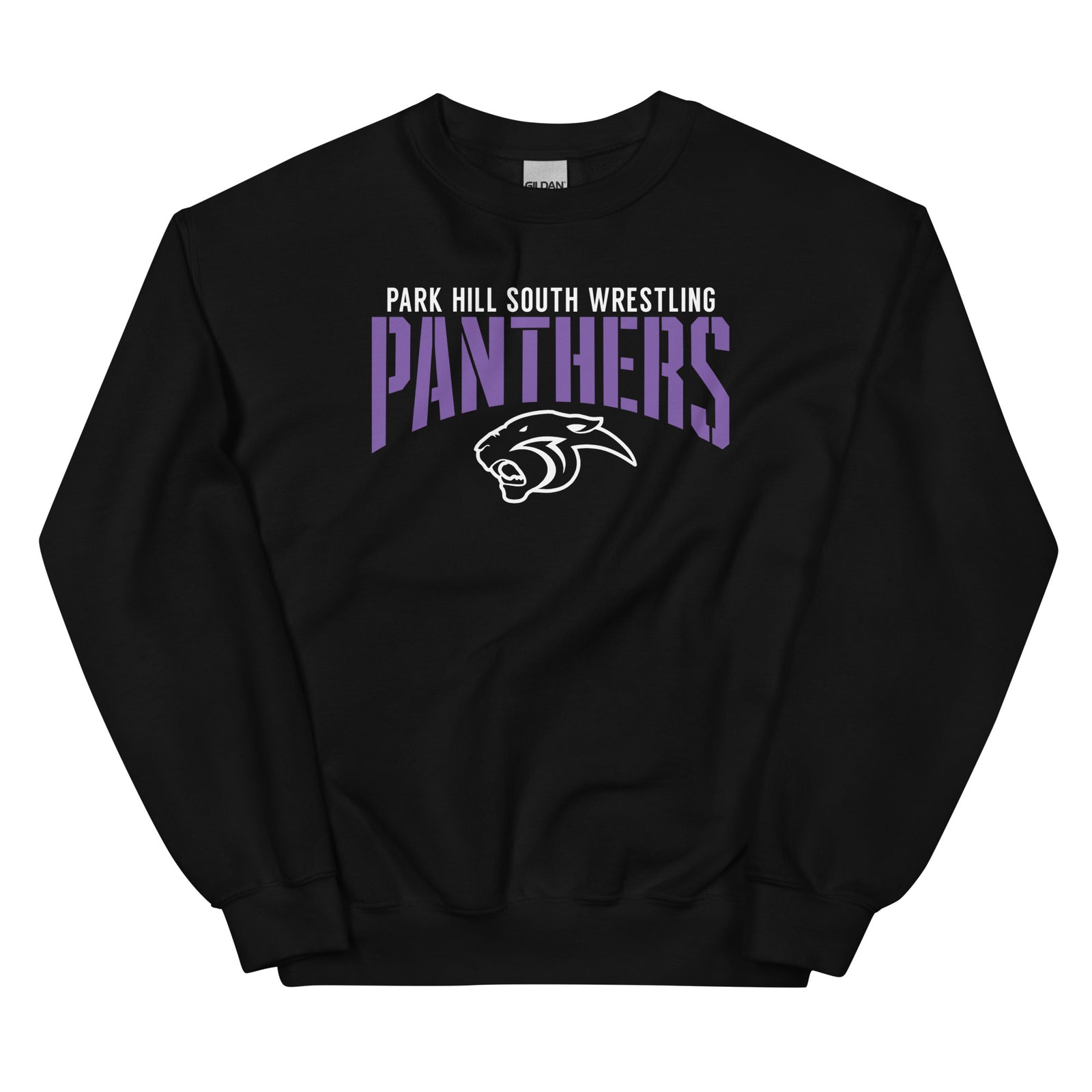 Park Hill South High School Wrestling Panthers Unisex Crew Neck Sweatshirt