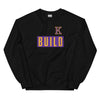 Kearney High School Wrestling K Build Unisex Crew Neck Sweatshirt