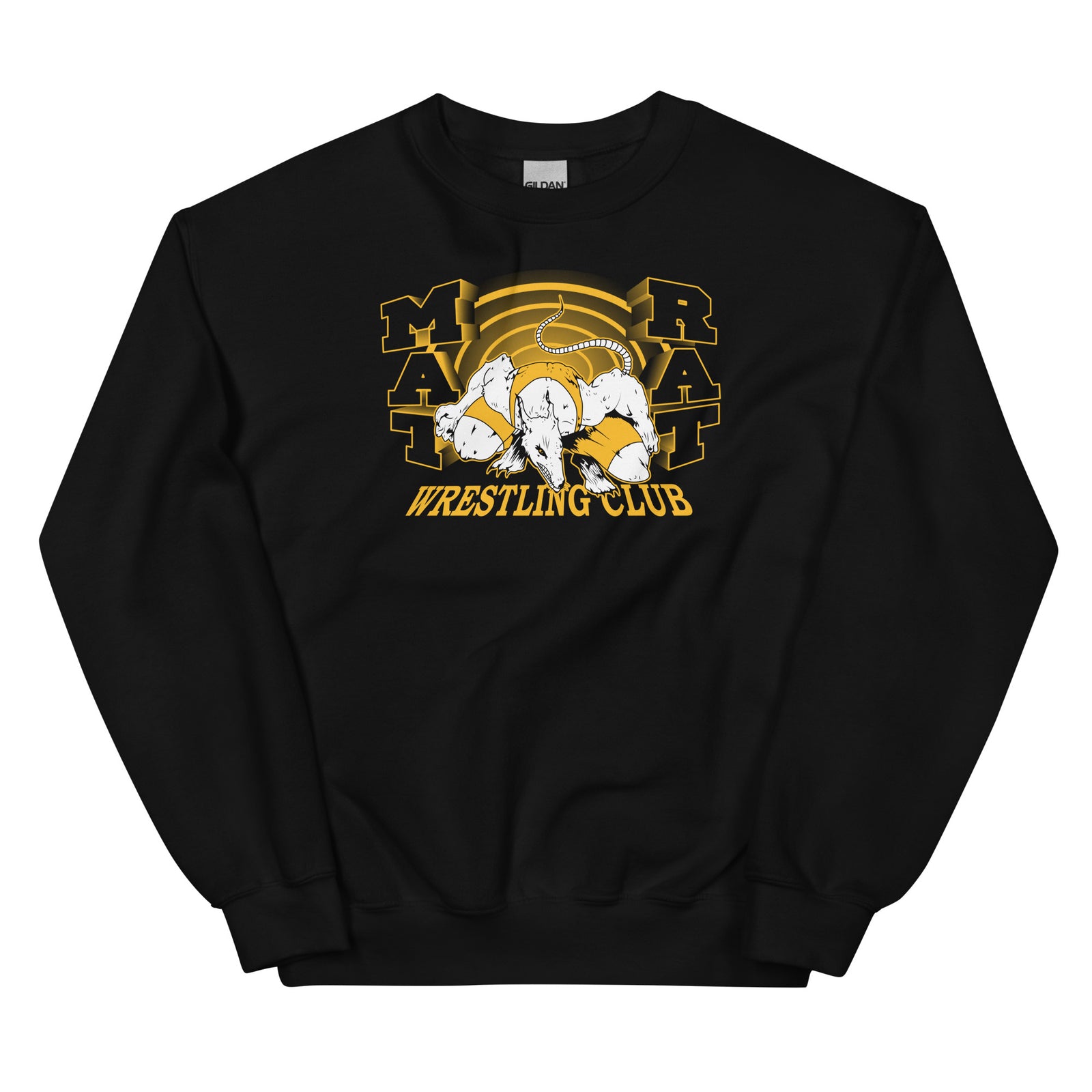 Mat Rat Wrestling Unisex Crew Neck Sweatshirt