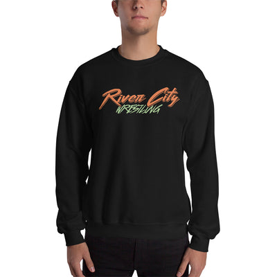 River City Wrestling Club Fall 2022 Splash Unisex Crew Neck Sweatshirt