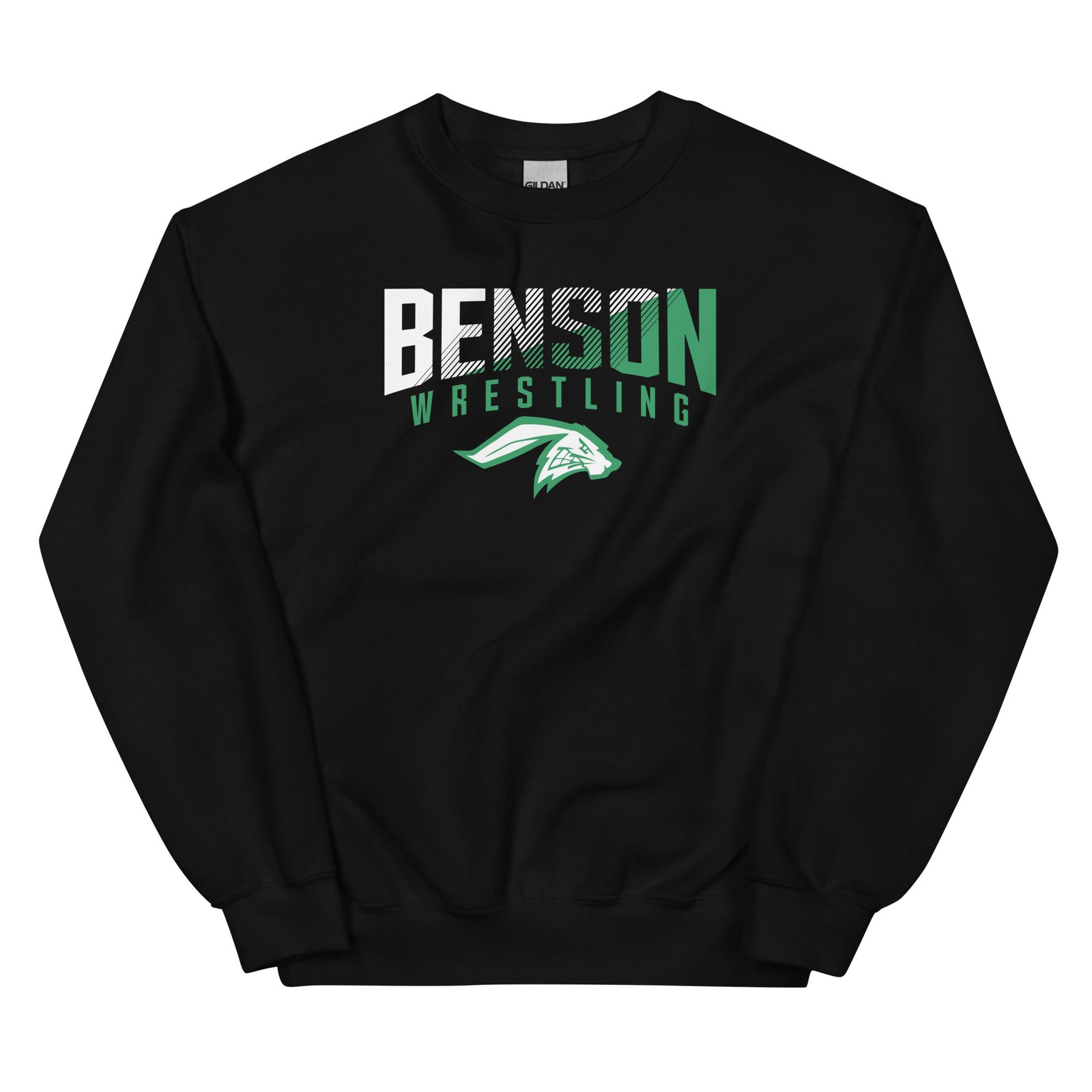 Benson Wrestling  Unisex Crew Neck Sweatshirt