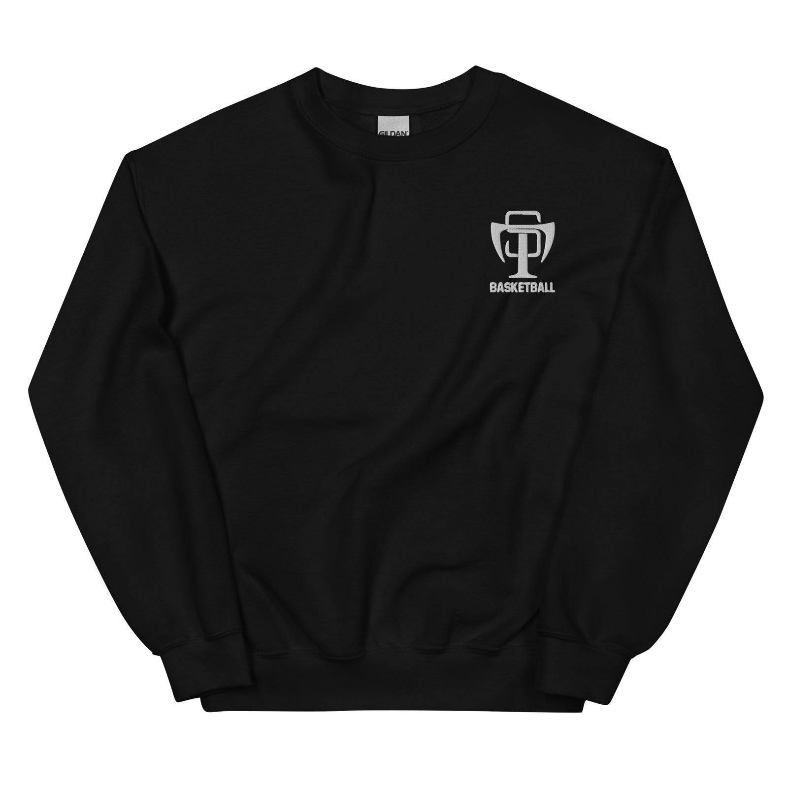 Summit Trail Middle School Basketball Black Unisex Crew Neck Sweatshirt
