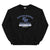 Eastern Hancock MS Track Royals on Black  Unisex Crew Neck Sweatshirt