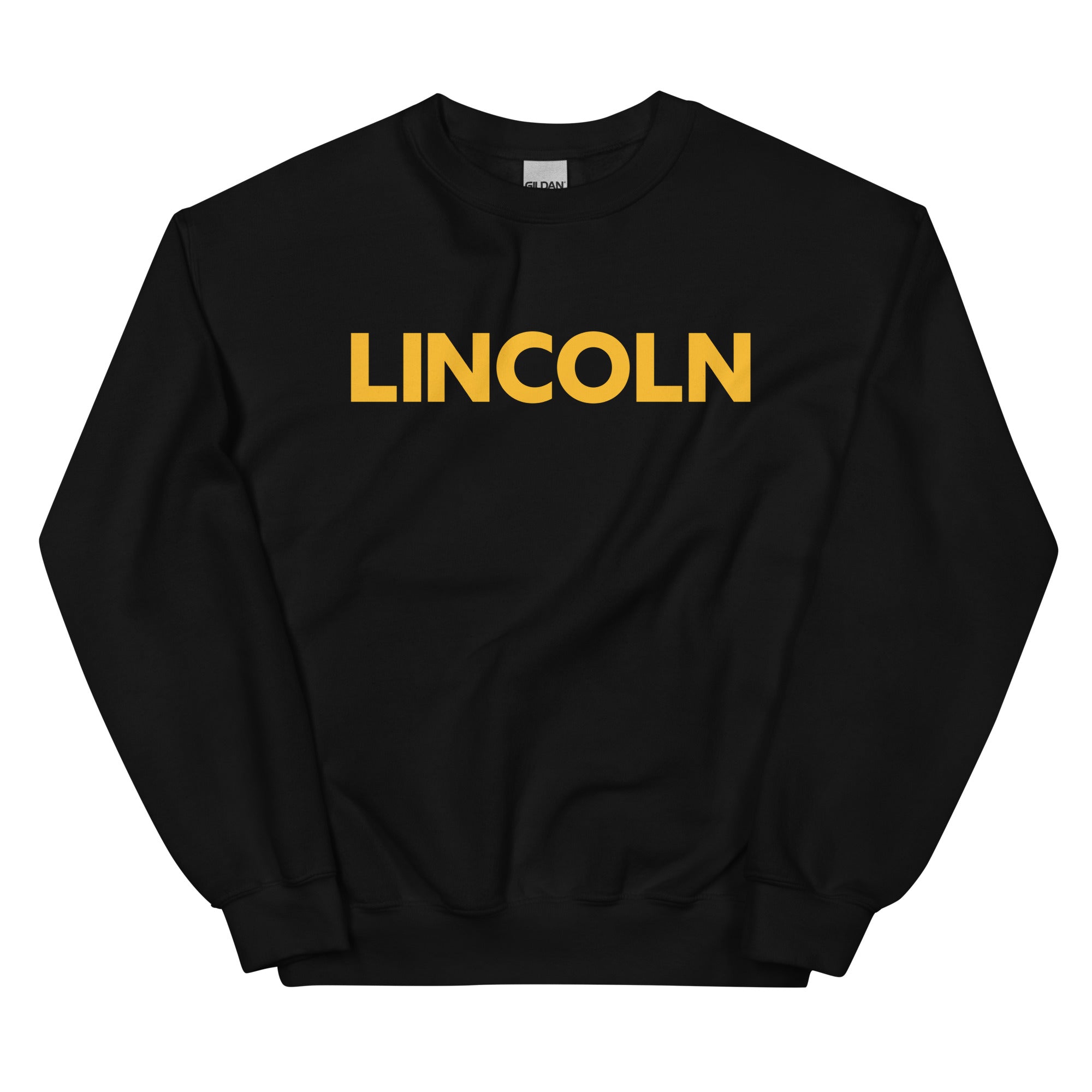 Lincoln Prep Booster Club Black Unisex Crew Neck Sweatshirt