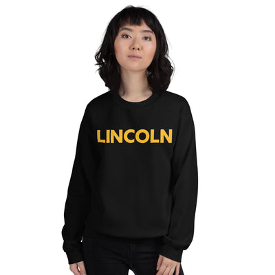 Lincoln Prep Booster Club Black Unisex Crew Neck Sweatshirt