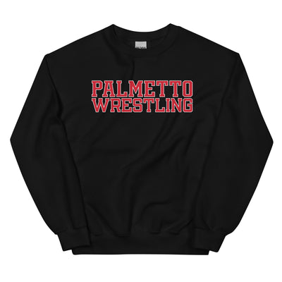 Palmetto Wrestling  Stripes Unisex Crew Neck Sweatshirt