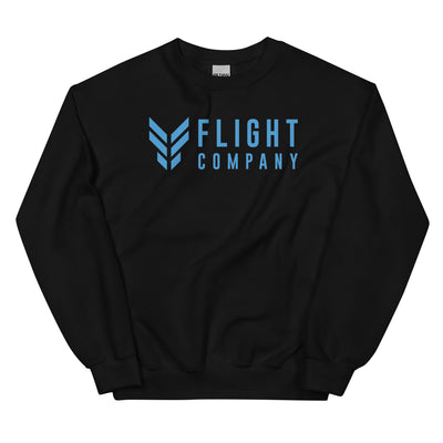 Flight Company  Embroidered Unisex Crew Neck Sweatshirt