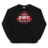 Richmond Wrestling Club Black Unisex Crew Neck Sweatshirt