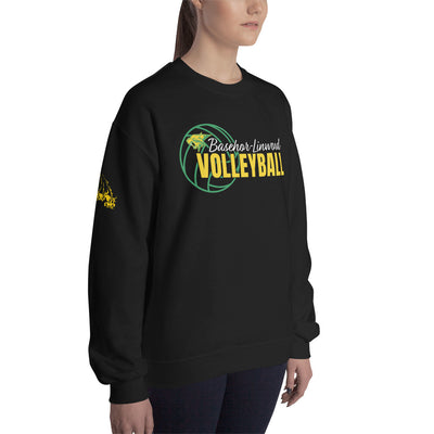 Basehor-Linwood Volleyball (with sleeve) Unisex Sweatshirt